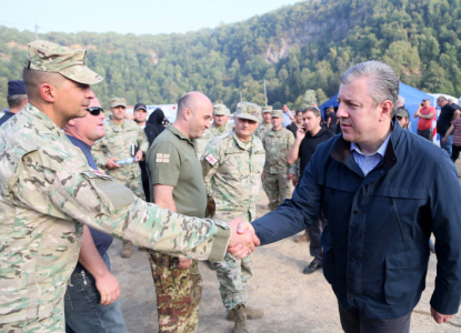 "შეიძლება ითქვას,რომ ხანძარი არის ლიკვიდირებული" - გიორგი კვირიკაშვილი