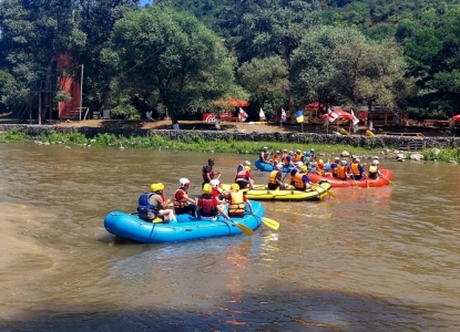 ჯომარდობა და განტვირთვა Rafting in Borjomi-ში
