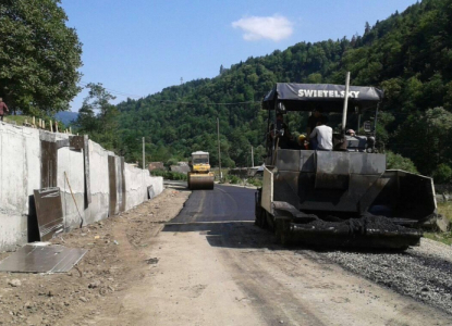 ინფრასტრუქტურული სამუშაოები სოფელ ტიმოთესუბანში (R)