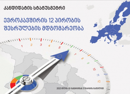 როგორ მიდის საქართველო ევროკომისიის 12 პირობის შესრულებისკენ