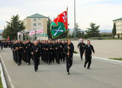 ახალციხესა და ვაზიანში თავდაცვის ძალების სამხედრო მოსამსახურეების მონაწილეობით გარბენი გაიმართა