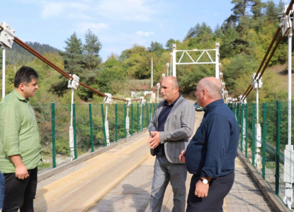 ლიკანში სამანქანო ხიდს რეაბილიტაცია ჩაუტარდა